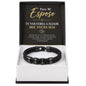 Pulsera Personalizada Para Mi Esposo - Regalo de Aniversario para Esposo - Pulsera con Hasta 6 Nombres