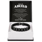 Regalos Para Mi Abuelo Pulsera con Nombres - Regalo de Cumpleaños o Navidad para Abuelo de Su Nieto o Nieta, Pulsera Personalizada