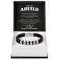 Regalos Para Mi Abuelo Pulsera con Nombres - Regalo de Cumpleaños o Navidad para Abuelo de Su Nieto o Nieta, Pulsera Personalizada