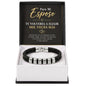 Pulsera Personalizada Para Mi Esposo - Regalo de Aniversario para Esposo - Pulsera con Hasta 6 Nombres