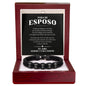 Regalos Para Mi Esposo Pulsera con Nombres - Regalo de Cumpleaños, Navidad o Aniversario para Esposo de Su Esposa, Pulsera Personalizada