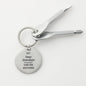 My Step-Grandson Can Fix Anything - Gift for Step-Grandson - Stainless Steel Screwdriver Keychain