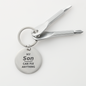 My Son Can Fix Anything - Gift for Son - Stainless Steel Screwdriver Keychain