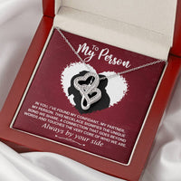 Load image into Gallery viewer, To My Person Necklace for Wife or Girlfriend on Valentine&#39;s Day Christmas Gift for Bride Jewelry from Groom
