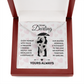 To My Darling Necklace Wedding Anniversary Gifts for Wife Girlfriend Necklace
