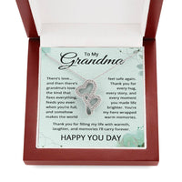 Load image into Gallery viewer, Happy You Day Gifts for Grandma - Birthday Necklace for Grandma
