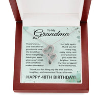 Load image into Gallery viewer, 48th Birthday Gifts for Grandma - To My Grandmother Necklace - 48 Years Old Grandma
