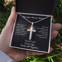 Load image into Gallery viewer, Christian Gifts for Her - Stainless Steel Cross Necklace for Women
