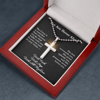 Load image into Gallery viewer, Christian Gifts for Her - Stainless Steel Cross Necklace for Women
