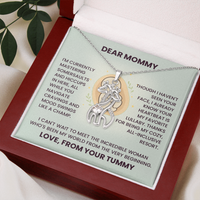 Load image into Gallery viewer, Mommy to Be Gift - Expected Mom Necklace for Mothers Day
