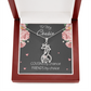To My Cousin Necklace Cousins By Chance Friends by Choice Cousin Birthday Gift Best Friends Jewelry with Giraffe Pendant