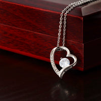 Load image into Gallery viewer, 86th Anniversary Gift for Wife – Necklace with Heartfelt Message Card
