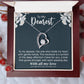 To My Dearest Necklace for Wife, Girlfriend Gift for Anniversary Gift for Christmas Gift for Partner