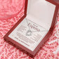 Regalo 34 Aniversario para Esposa - Collar Amor Eterno - To My Wife Necklace in Spanish
