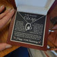 To My Wife Three Part Necklace Mockup - Do not Sync with Website