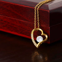 Load image into Gallery viewer, 15th Anniversary Gift for Wife – Necklace with Heartfelt Message Card
