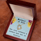 Mother’s Day Necklace from Son – Birthday or Christmas Gift for Mom – The Love Between a Mother and Son Is Forever