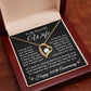 To My Wife Three Part Necklace Mockup - Do not Sync with Website
