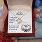 To My Mother Necklace Mothers Day Gift from Child Mom Forever Love Necklace Mom Christmas Gift