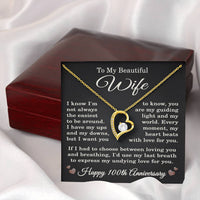 Load image into Gallery viewer, To My Wife Three Part Necklace Mockup - Do not Sync with Website
