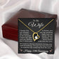20th Anniversary Necklace for Wife from Husband 20 Years Anniversary Jewelry for Her Women Forever Love Pendant