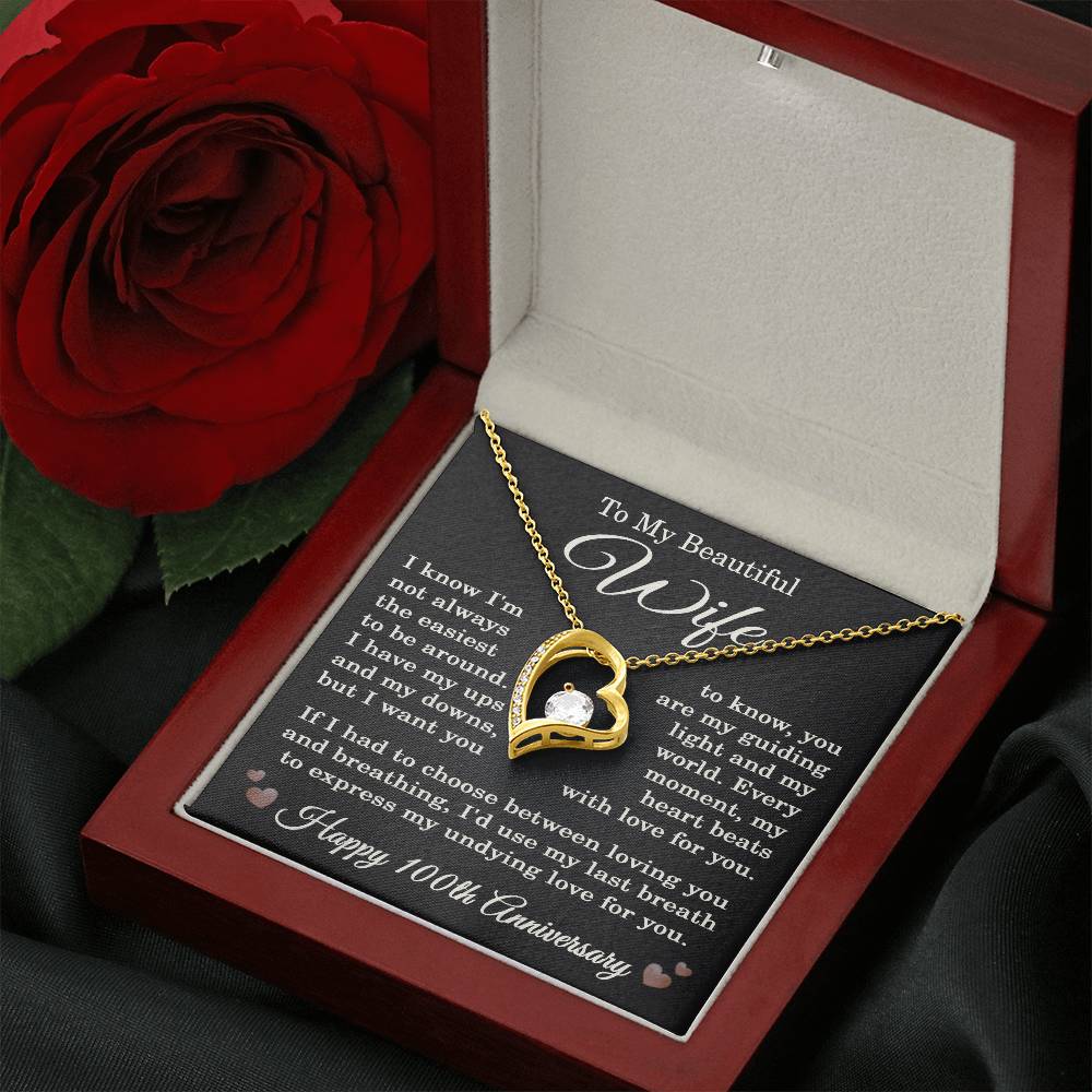 To My Wife Three Part Necklace Mockup - Do not Sync with Website