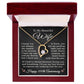 To My Wife Three Part Necklace Mockup - Do not Sync with Website