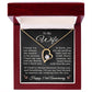 23rd Anniversary Necklace for Wife from Husband 23 Years Anniversary Jewelry for Her Women Forever Love Pendant