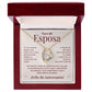 Regalo 86 Aniversario para Esposa - Collar Amor Eterno - To My Wife Necklace in Spanish