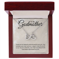 Load image into Gallery viewer, To My Godmother Necklace, Godmother Mothers Day Gift
