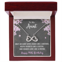 Load image into Gallery viewer, To My Aunt Necklace for Her 96th Birthday 96 Years Old Birthday
