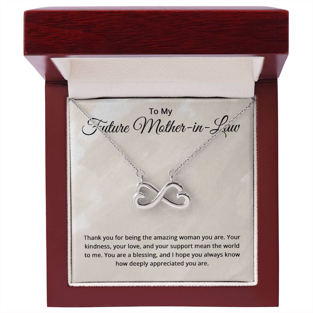 To My Future Mother in Law Necklace - Future Mother in Law Christmas Gifts