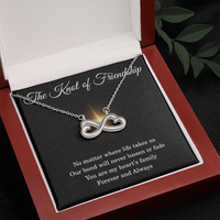 Load image into Gallery viewer, Friendship Gifts for Women Friendship Necklace for Her Birthday Gifts for Best Friend Knot of Necklace Christmas Gifts for Bestie BFF
