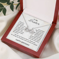 Load image into Gallery viewer, Happy Birthday Gifts for Sister - Birthday Jewelry from Sister
