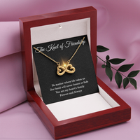 Load image into Gallery viewer, Friendship Gifts for Women Friendship Necklace for Her Birthday Gifts for Best Friend Knot of Necklace Christmas Gifts for Bestie BFF
