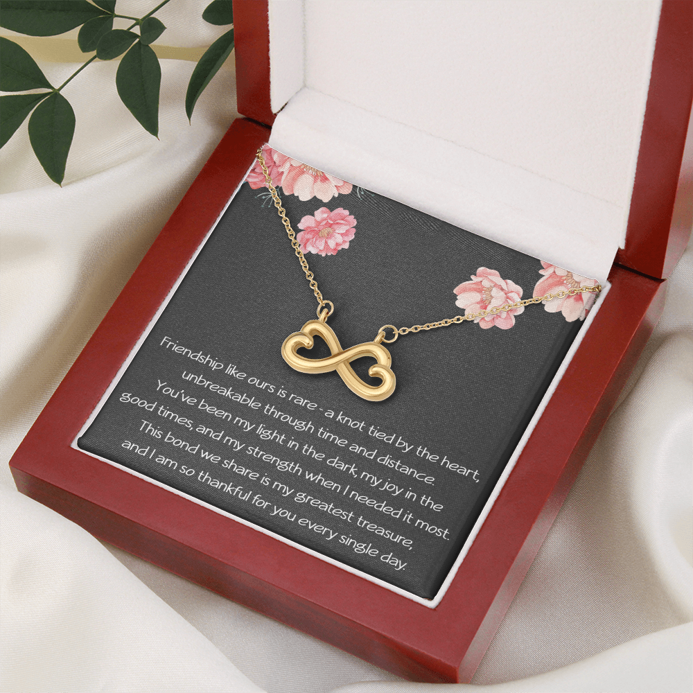 Friendship Necklace Friendship Gifts for Women Gifts for Best Friend Birthday Gift Best Friend Christmas Gifts for Her Females Bestie BFF Infinity Love Pendant