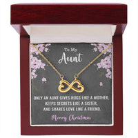 Load image into Gallery viewer, To My Aunt Necklace for Her Merry Christmas

