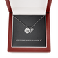 Dad Memorial Necklace for Sister Loss of Father Jewelry A Piece Heart in Heaven Necklace Dad Bereavement Gift for Daughter