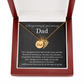 In Memory of Your Dad Necklace Sympathy Gift for Loss of Father Bereavement Gift for Friend Condolences Gifts for Dad