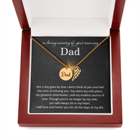 Load image into Gallery viewer, In Memory of Your Dad Necklace Sympathy Gift for Loss of Father Bereavement Gift for Friend Condolences Gifts for Dad
