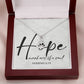 Anchor Necklace for Women Inspirational Necklace Motivational Necklace Christmas Gifts for Christians Hebrews 6:19 Gift Hebrews 6 19