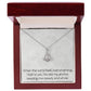 Annivesary Necklace for Wife With Message Valentine's Day Birthday Christmas Anchor Pendant for Women Girlfriend Friendship Best Friend Motivational Inspirational