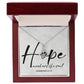 Anchor Necklace for Women Inspirational Necklace Motivational Necklace Christmas Gifts for Christians Hebrews 6:19 Gift Hebrews 6 19
