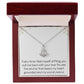 Heartfelt Anchor Necklace With Loving Message Meaningful Necklace Gift For Husband Wife or Friend Motivational Inspirational