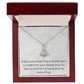 Anniversary Necklace for Women Anchor Necklace With Emotional Message Valentine's Day Christmas Birthday Friendship Motivational Inspirational