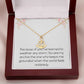 Anchor Necklace for Wife Husband Best Friend Friendship Anniversary Jewelry Thoughtful The Storm Necklace Motivational Inspirational