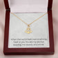 Annivesary Necklace for Wife With Message Valentine's Day Birthday Christmas Anchor Pendant for Women Girlfriend Friendship Best Friend Motivational Inspirational