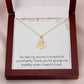 Anchor Necklace With Loving Message Card Stability Wife Partner Best Friend Friendship Christmas Birthday Motivational Inspirational