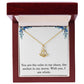 Anchor Necklace Gift With Love Message Card Sentimental Anchor Pendant Gift The Storm Necklace Motivational Inspirational