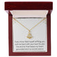 Heartfelt Anchor Necklace With Loving Message Meaningful Necklace Gift For Husband Wife or Friend Motivational Inspirational